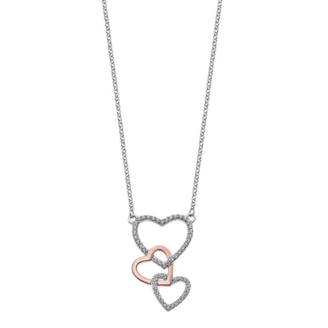 Lotus COLLANA CUORE LOTUS SILVER LP1817-1/2 ARGENTO, DONNA