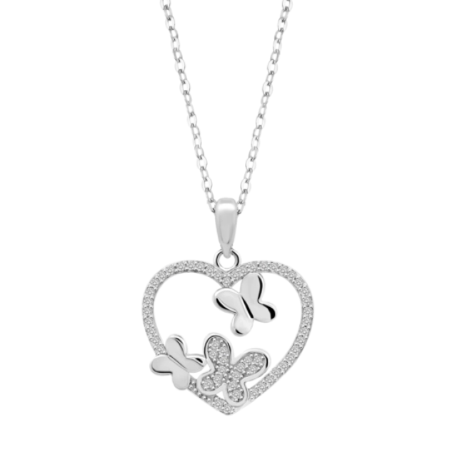 Lotus COLLANA CUORE LOTUS SILVER LP3617-1/1 ARGENTO, DONNA