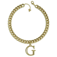 Guess Collana Guess in acciaio dorato JUBN70/080JW