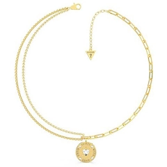 Guess Collana Guess in acciaio dorato JUBN70/001JW