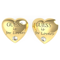 Guess Orecchini cuore Guess in acciaio dorato JUBE70/105JW