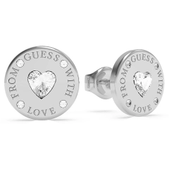 Guess Orecchini cuore Guess in acciaio JUBE70/036JW