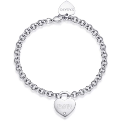 S'agapò Bracciale Sagapò Be My Always in acciaio316L SBM79