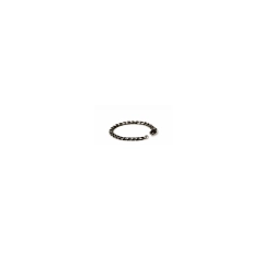 Aragonesi Bracciale Aragonesi Groumet in acciaio color nero  BR0904