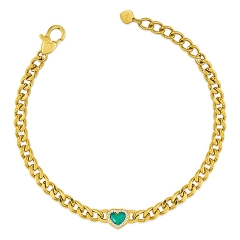 Ops Bracciale Ops in acciaio gold  OPSBR-763