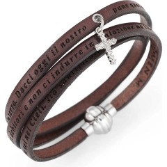 Amen Bracciale in pelle PNIT05-54