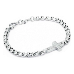 S'agapò Bracciale uomo gioielli Sagapò Croix SCX12