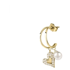 La Petite Story Mono orecchino ear cuff La Petite Story in acciaio LPS02AQM38