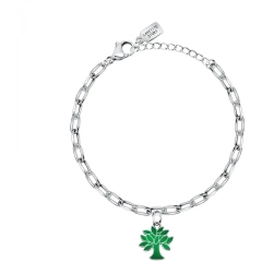 La Petite Story Bracciale La Petite Story in acciaio albero vita LPS05ASF55