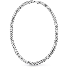 Guess Collana Guess Hype in acciaio silver JUMN01349JWSTT/U