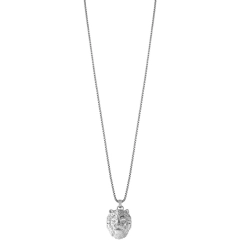 Guess Collana Guess Lion King in acciaio silver JUMN01387JWSTT/U