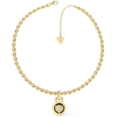 Guess Collana Guess Daktari in acciaio gold JUBN01354JWYGBKT/U