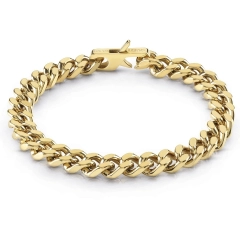 Guess Bracciale Guess Hype in acciaio gold  JUMB01348JWYGL