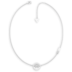 Guess Collana Guess Lotus in acciaio silver JUBN01340JWRHT/U