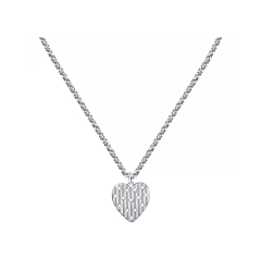 Morellato Collana Morellato in acciaio silver con cuore SAVA03