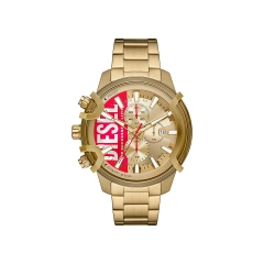 Diesel Orologio cronografo Diesel in acciaio gold  DZ4595