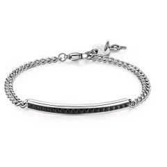 S'agapò Bracciale Sagapò Proud in acciaio316L a catena  SPD14