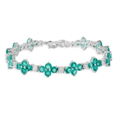 Sognami Cerimonia Bracciale con zirconi smeraldo Sognami Cerimonia BB00157