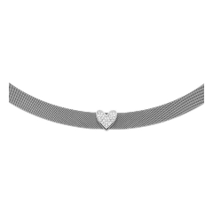 Liu-jo Collana choker Liu Jo in acciaio con cuore LJ1865