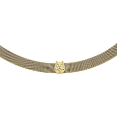 Liu-jo Collana choker Liu Jo in acciaio con leone LJ1875