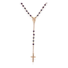 Amen Collana donna gioielli Amen Rosari CRORA4