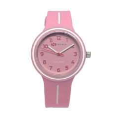 Superga Orologio junior Superga in silicone rosa STC048