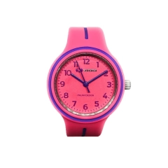 Superga Orologio junior Superga in silicone fucsia e viola STC049