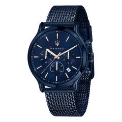 Maserati Orologio cronografo uomo Maserati Blue Edition R8873618010