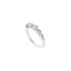 Diamonfire Anello in argento con zirconi Half Eternity  61/1665/1/082/165