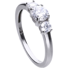 Diamonfire Anello Diamonfire in argento con zirconi 61/1491/1/082/175