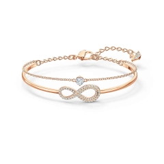 Swarovski Bracciale donna gioielli Swarovski Swa Infinity 5518871