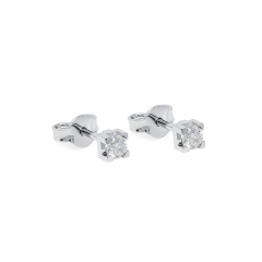 Eureka Future Diamonds Orecchini punto luce in oro con diamante 0,25Ct 13.OGQ01-9KT/GR1.10/0.25