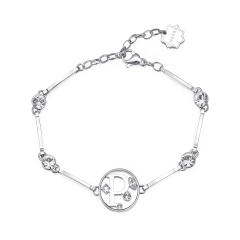 Brosway Bracciale CHAKRA in acciaio lettera P  BHKB064