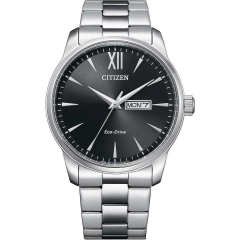 Citizen Orologio uomo Citizen Eco Drive Silver/Nero BM8550-81E