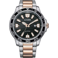 Citizen Orologio Citizen Eco Drive bicolore AW1524-84E