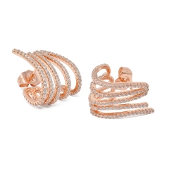 Sognami Orecchini ear cuff Sognami Cerimonia ottone rosè BE00136