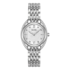 Bulova orologio solo tempo donna Bulova Curv Diamonds 96R212