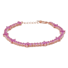 Sognami Bracciale tennis fucsia in ottone Sognami  BB00149PP