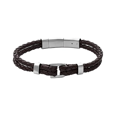 Fossil Bracciale in pelle Fossil Heritage JF04203040