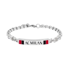 Lowell Bracciale uomo Lowell Gioielli Squadre Milan  B-MB002UAR