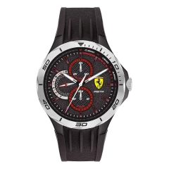 Scuderia Ferrari orologio multifunzione uomo Scuderia Ferrari Pista FER0830722