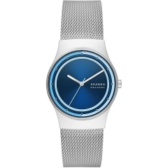 Skagen Orologio solo tempo ric. solare Skagen in acciaio SKW3024