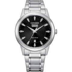 Citizen Orologio analogico Citizen Eco Drive in acciaio AW0100-86E