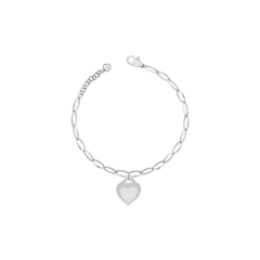 Ops Bracciale Ops in acciaio silver con glitter OPSBR-764