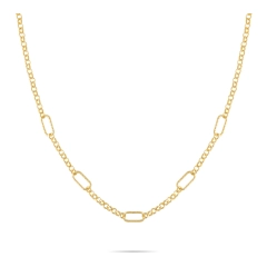 Ops Collana Ops in ottone placcato in Oro24K OPS-LUX216CL