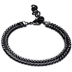 S'agapò Bracciale Sagapò Ripple in acciaio316L SRP52