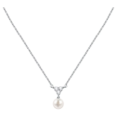 Morellato Collana Morellato in argento925 perla e cristalli SAER50