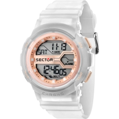 Sector Orologio Sector Digitale in acciaio e silicone R3251547004