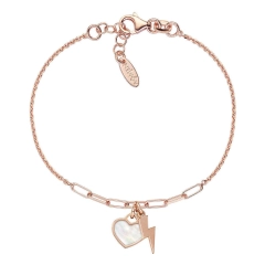 Amen bracciale donna gioielli Amen Madreperle BRMPCURB