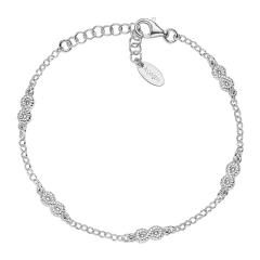 Amen bracciale donna gioielli Amen Coccole BRGOINB1